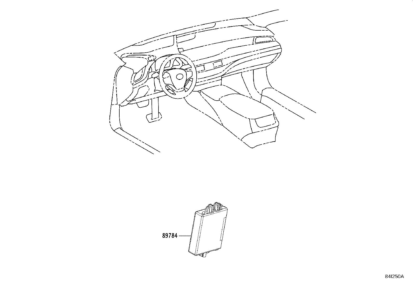 Theft sensor lexus