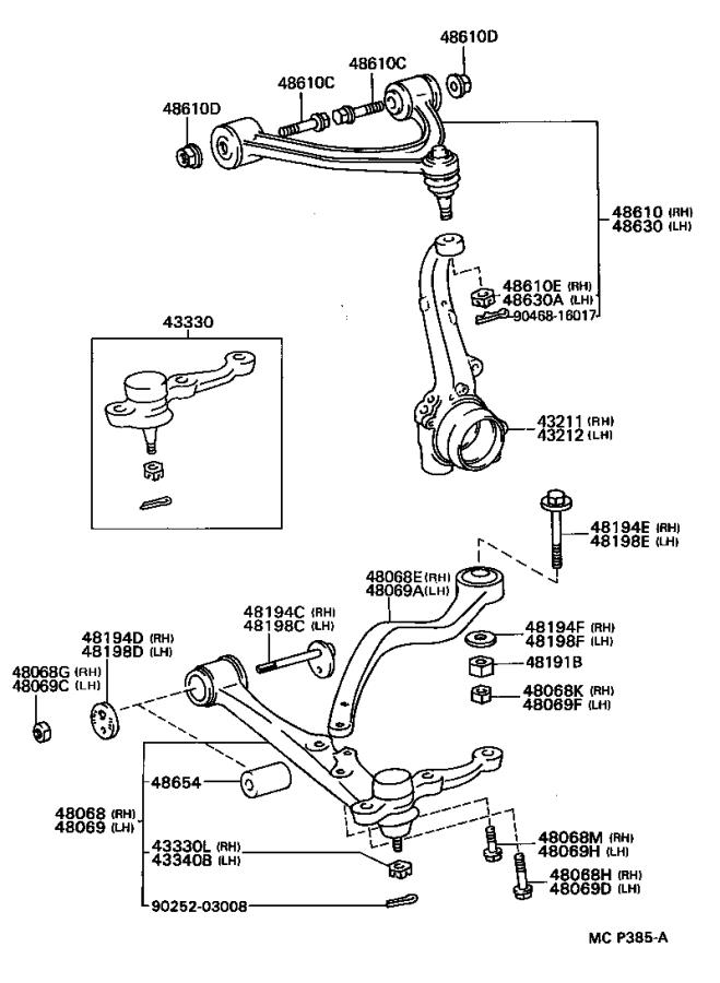 Lexus Gs 300 Suspension Control Arm (right, Front, Lower). Their 